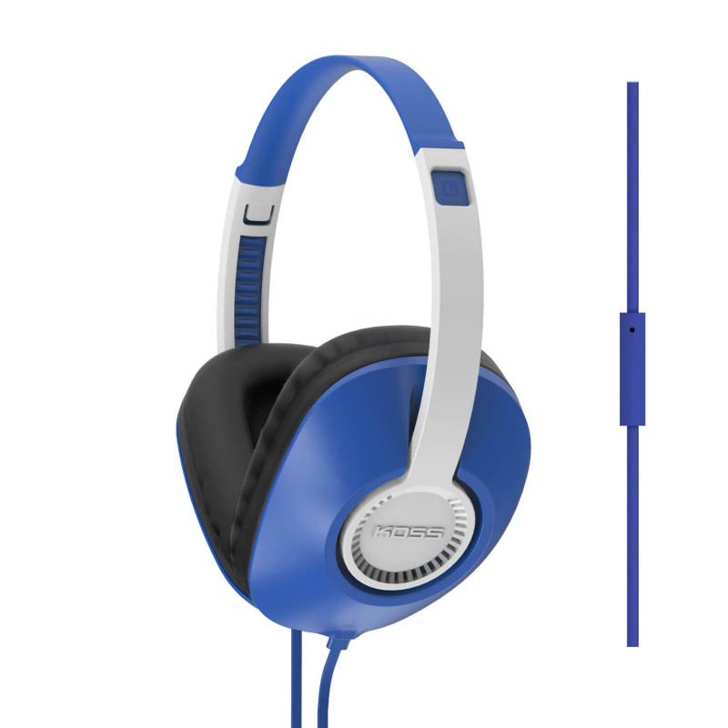 Produktbild för Hörlur UR23i Over Ear One Touch Mic Blå