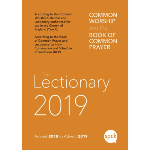 Spck publishing Common Worship Lectionary 2019 (häftad, eng)