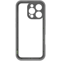 Produktbild för Bumper iPhone 16 Pro Svart/Vit