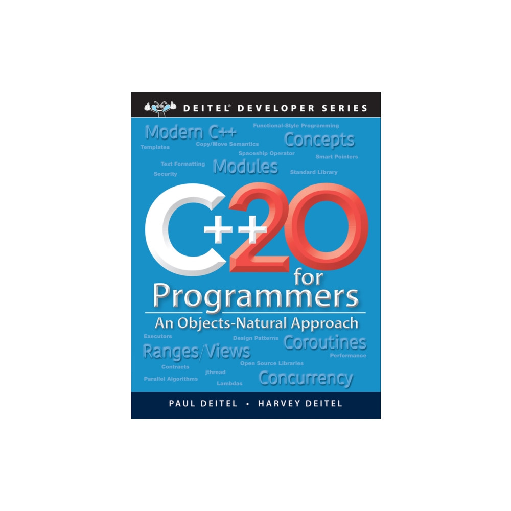 Produktbild för C++20 for Programmers (häftad, eng)