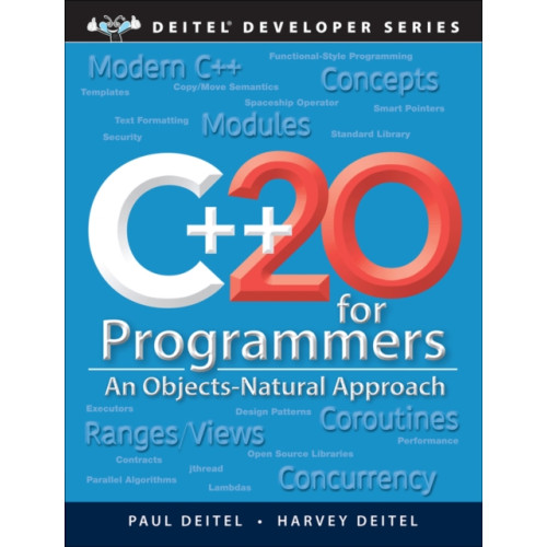 Pearson Education (US) C++20 for Programmers (häftad, eng)