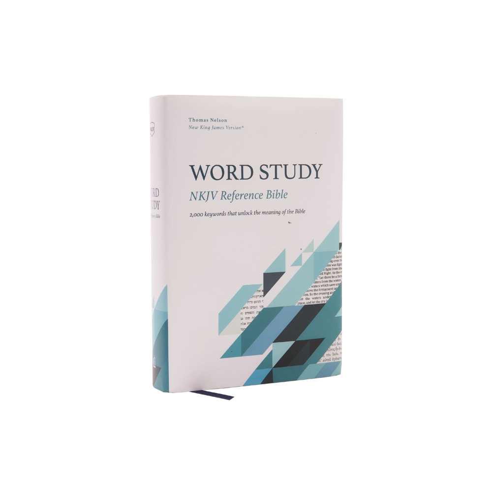 Produktbild för NKJV, Word Study Reference Bible, Hardcover, Red Letter, Comfort Print (inbunden, eng)