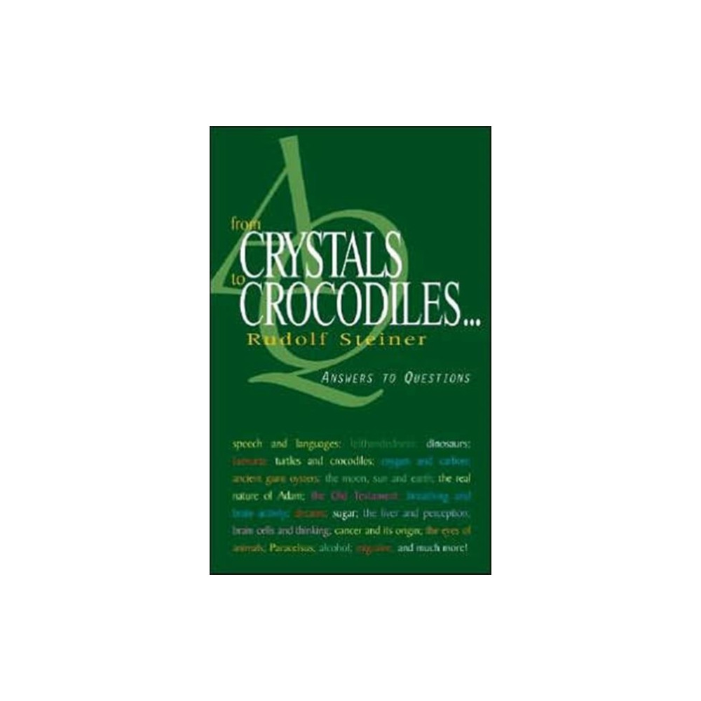 Produktbild för From Crystals to Crocodiles (häftad, eng)