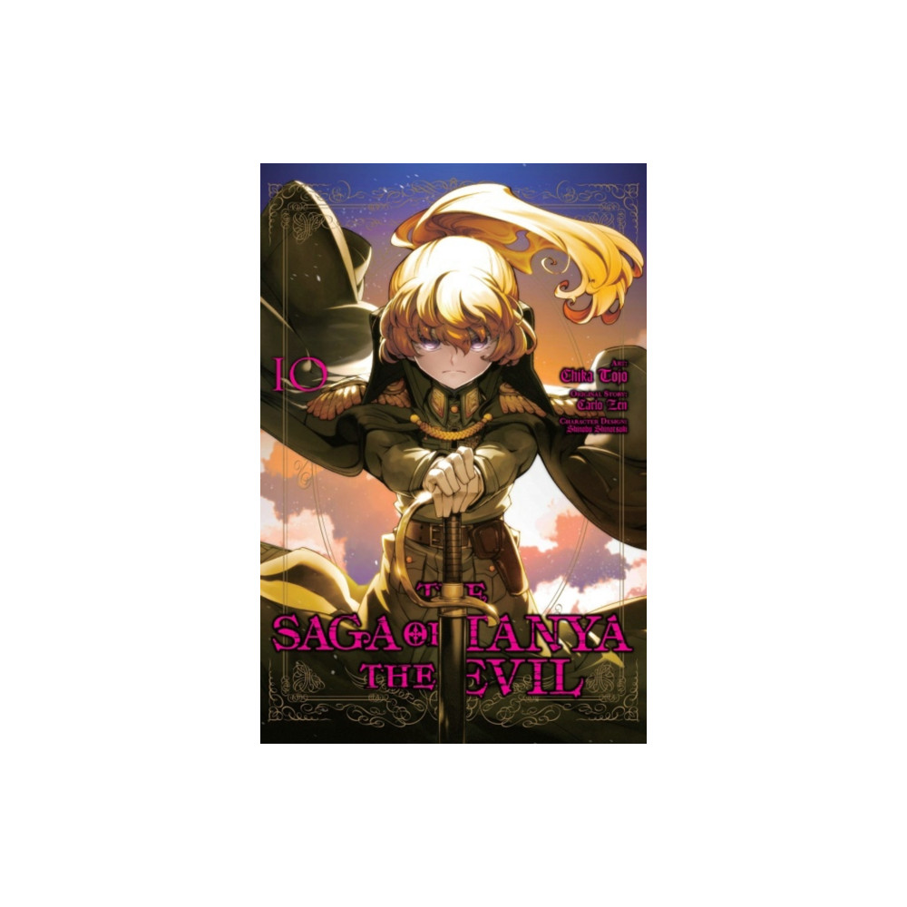 Produktbild för The Saga of Tanya the Evil, Vol. 10 (manga) (häftad, eng)