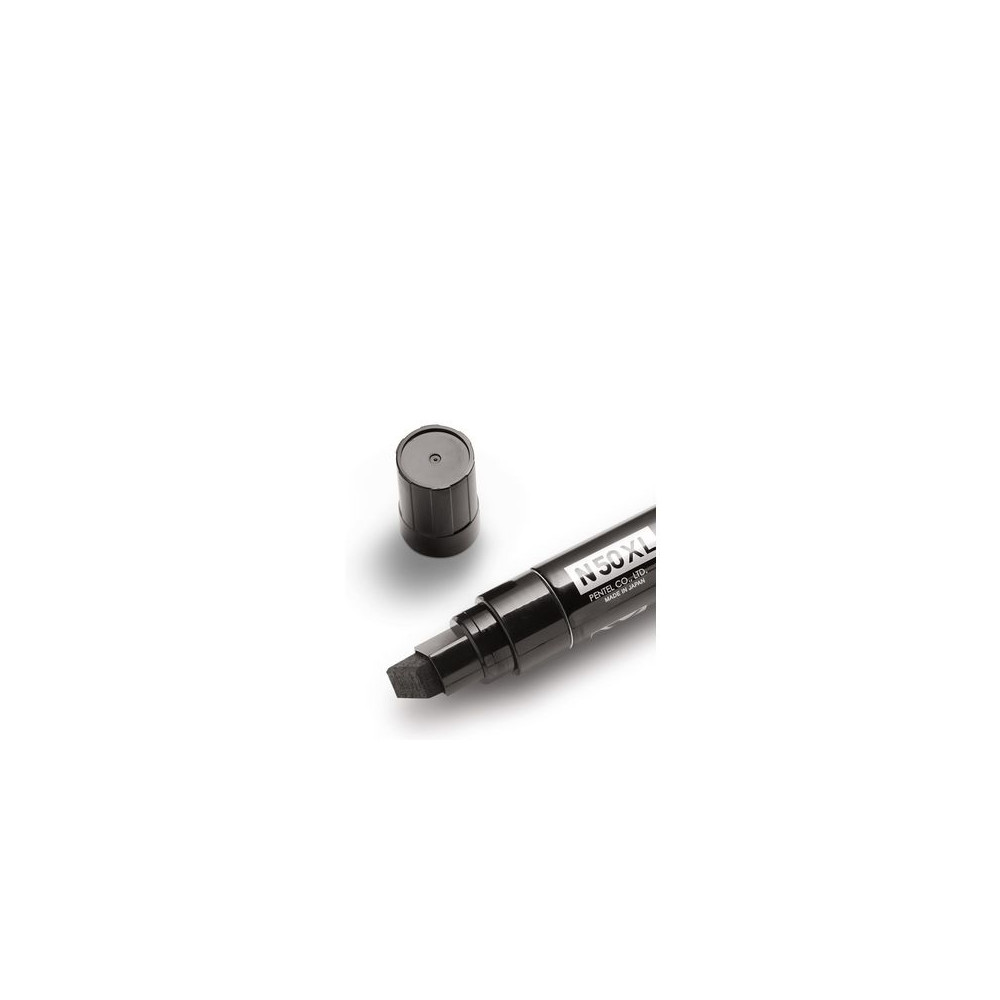 Produktbild för Märkpenna perm. PENTEL N50XL sned svart