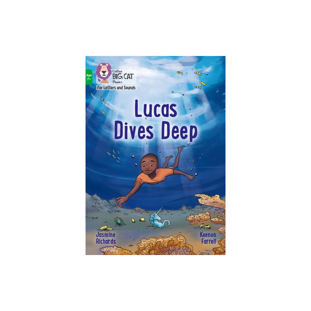 Produktbild för Lucas Dives Deep (häftad, eng)