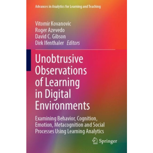 Springer International Publishing AG Unobtrusive Observations of Learning in Digital Environments (häftad, eng)