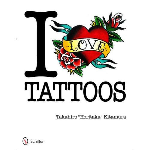 Schiffer Publishing I Love Tattoos (häftad, eng)