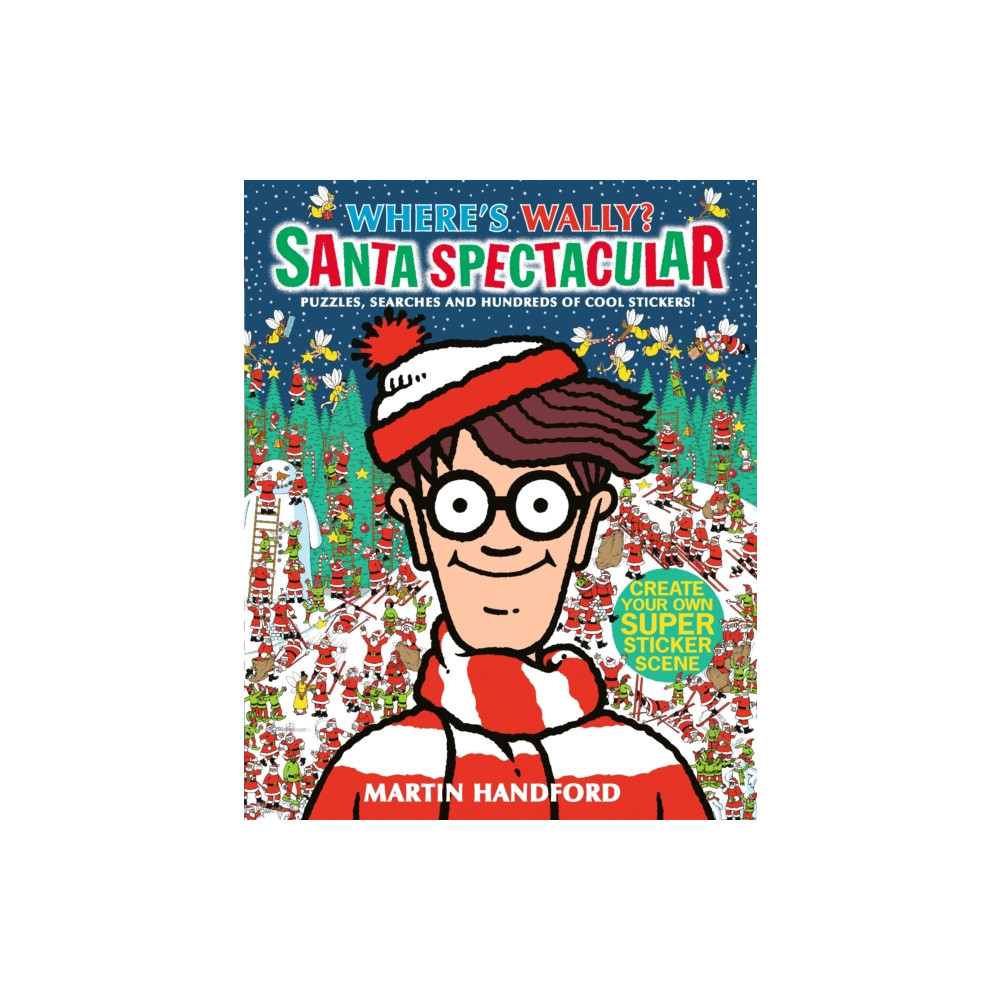 Produktbild för Where's Wally? Santa Spectacular Sticker Activity Book (häftad, eng)