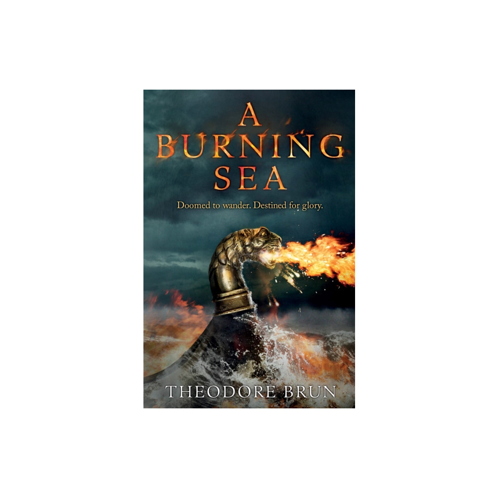 Produktbild för A Burning Sea (häftad, eng)