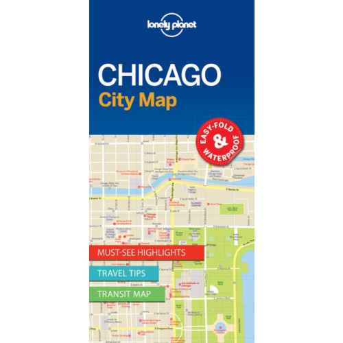 Lonely Planet Global Limited Lonely Planet Chicago City Map