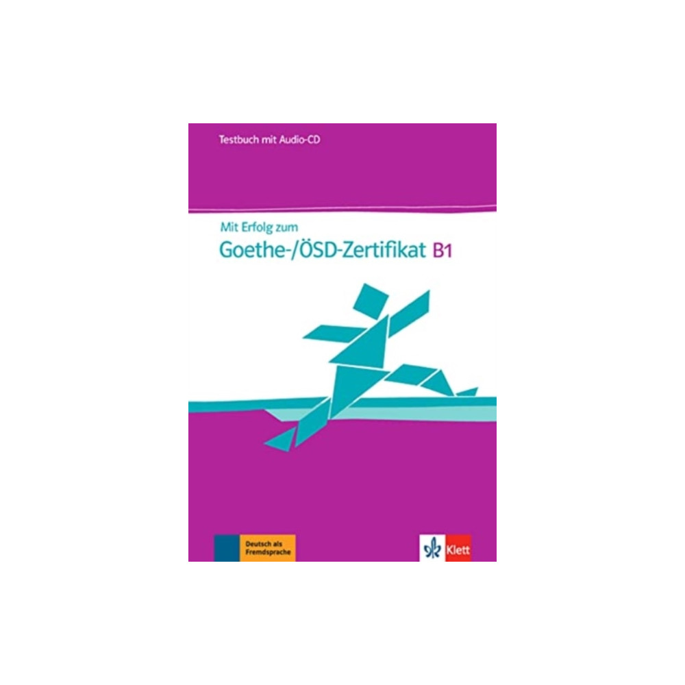 Produktbild för Mit Erfolg zum Goethe-/OESD-Zertifikat B1 Testbuch mit Audios (häftad, ger)
