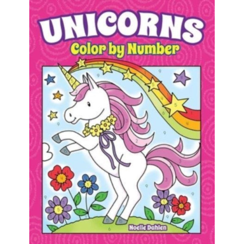 Dover publications inc. Unicorns Color by Number (häftad, eng)