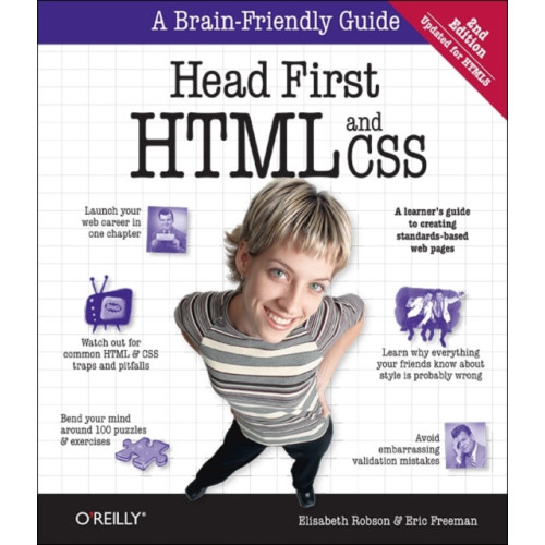 O'Reilly Media Head First HTML and CSS (häftad, eng)