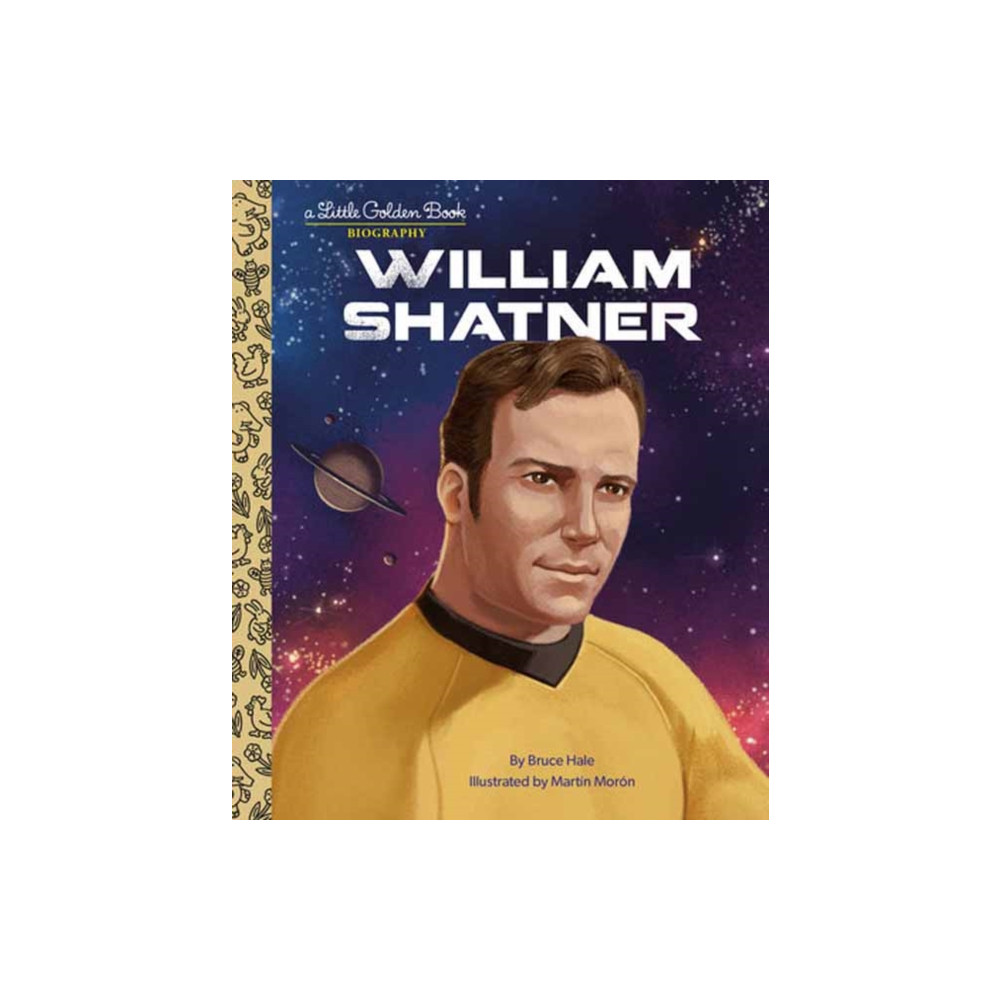 Produktbild för William Shatner: A Little Golden Book Biography (inbunden, eng)