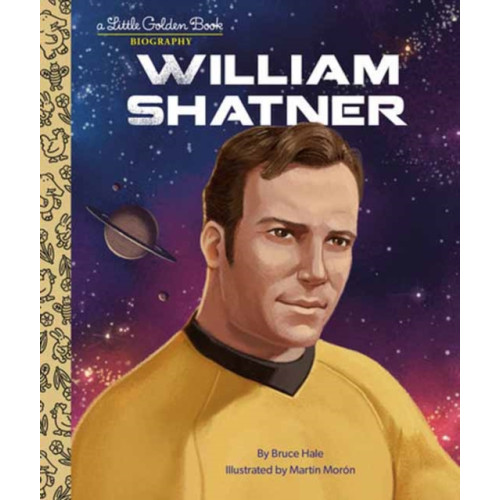 Random House USA Inc William Shatner: A Little Golden Book Biography (inbunden, eng)