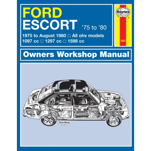 Haynes Publishing Group Ford Escort Owner's Workshop Manual (häftad, eng)