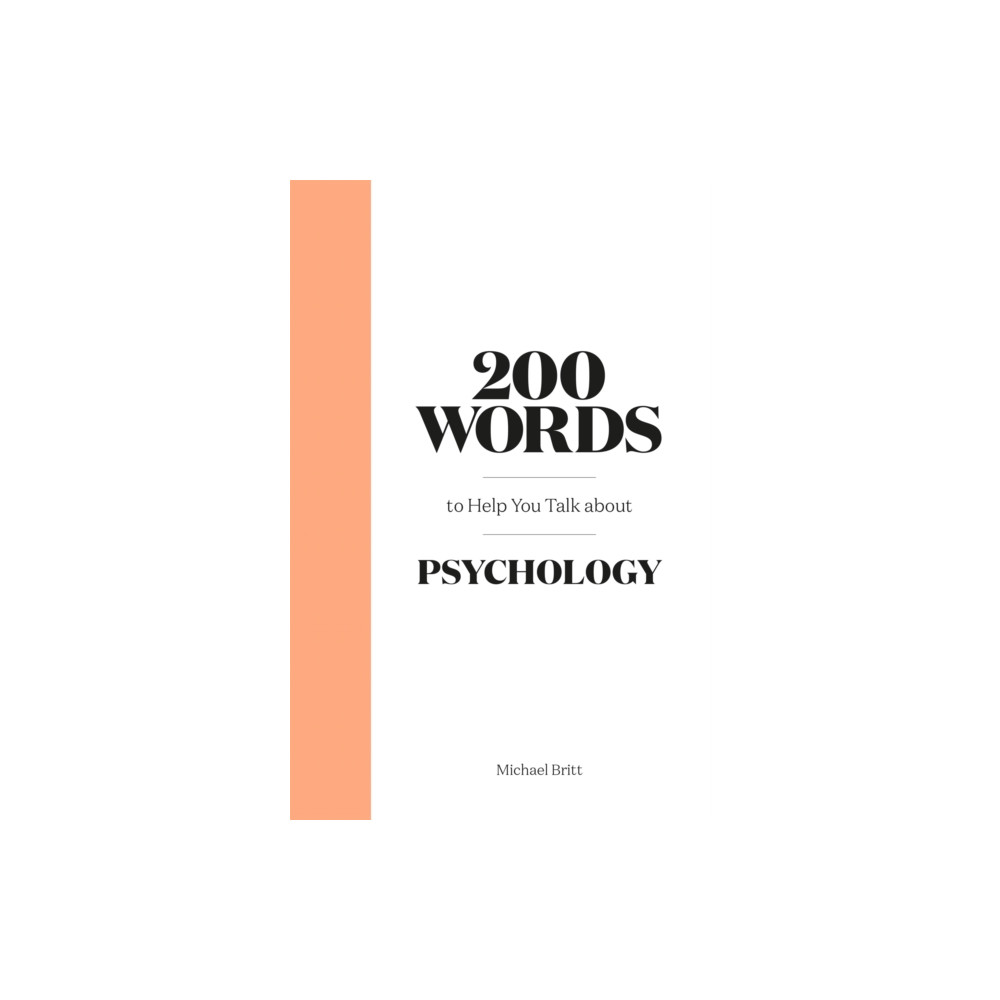 Produktbild för 200 Words to Help You Talk About Psychology (inbunden, eng)