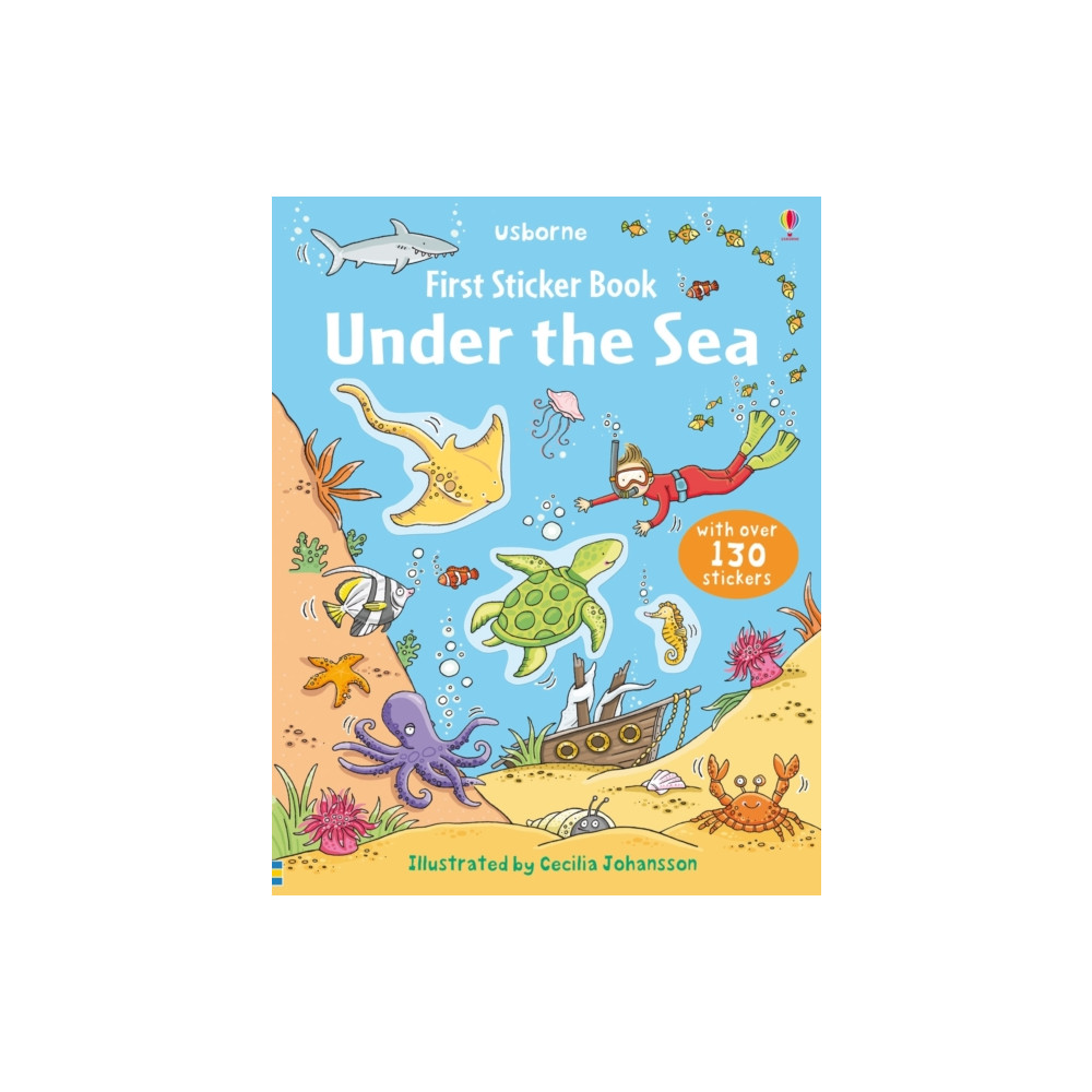 Produktbild för First Sticker Book Under the Sea (häftad, eng)