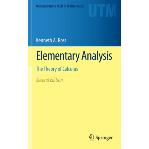 Springer-Verlag New York Inc. Elementary Analysis (inbunden, eng)