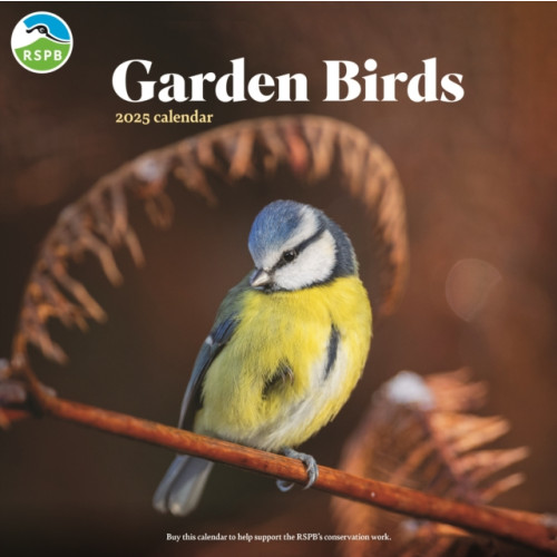 Carousel Calendars RSPB Garden Birds Square Wall Calendar 2025 (häftad, eng)