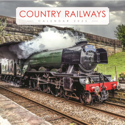 Carousel Calendars Country Railways Wiro Wall Calendar 2025 (häftad, eng)