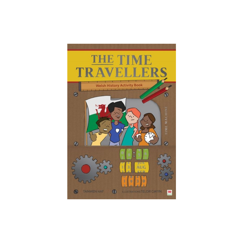 Produktbild för The Time Travellers (Welsh History Activity Book) (häftad, eng)