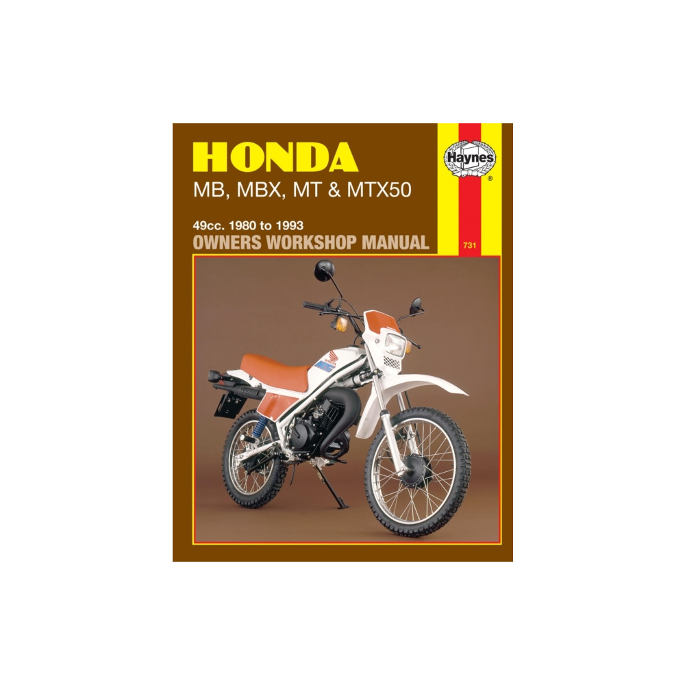 Produktbild för Honda MB, MBX, MT & MTX50 (80-93) Haynes Repair Manual (häftad, eng)