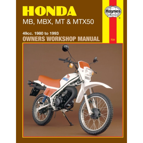 Haynes Manuals Inc Honda MB, MBX, MT & MTX50 (80-93) Haynes Repair Manual (häftad, eng)