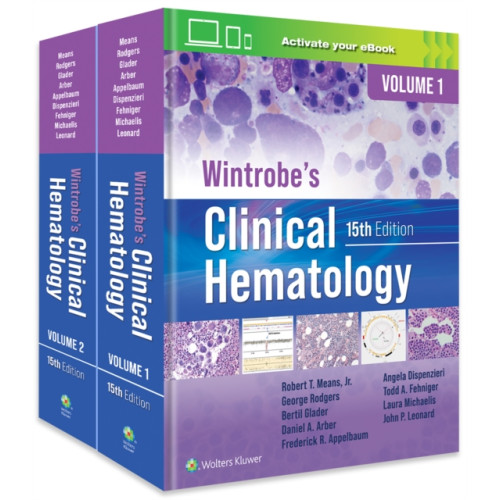 Wolters Kluwer Health Wintrobe's Clinical Hematology: Print + eBook with Multimedia (inbunden, eng)