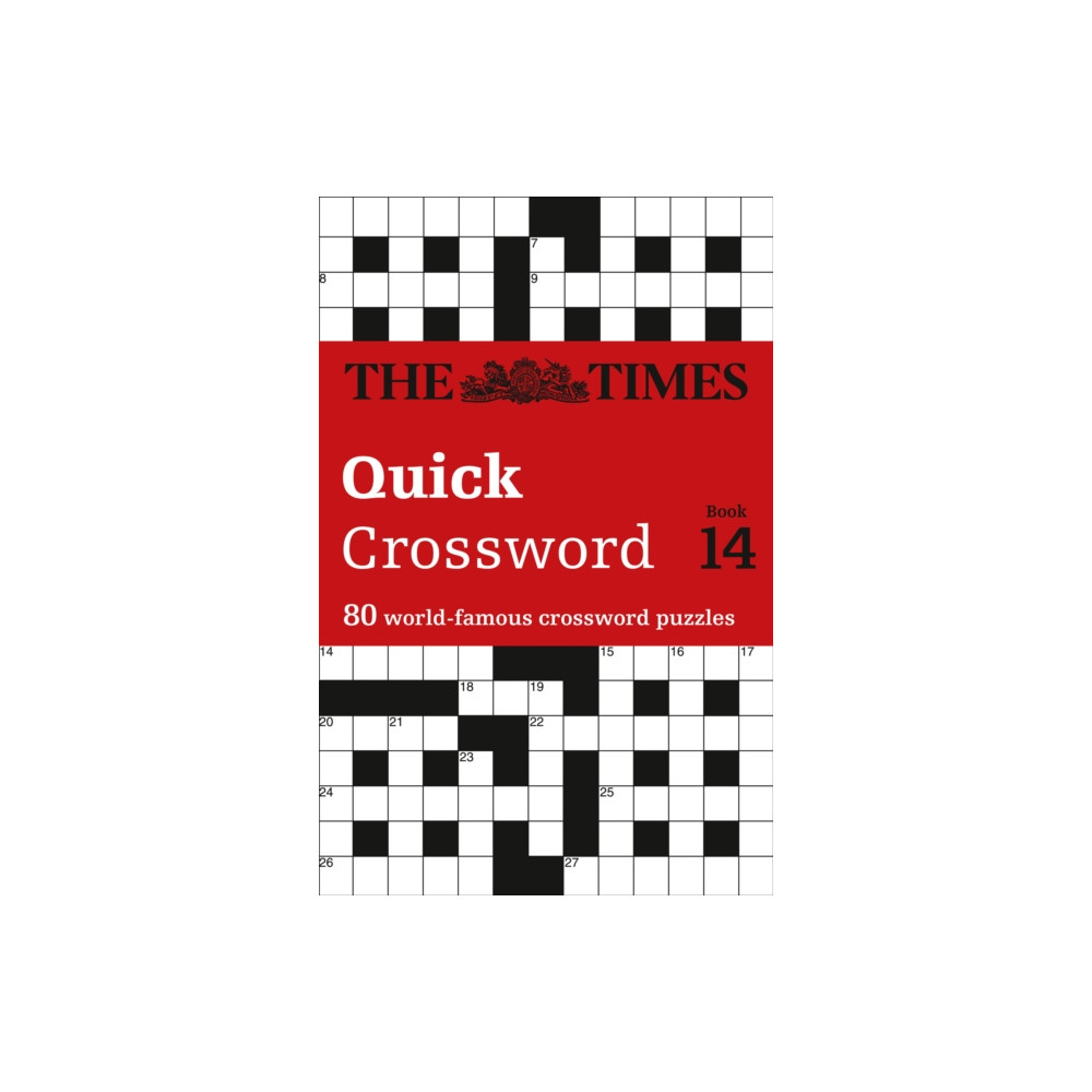 Produktbild för The Times Quick Crossword Book 14 (häftad, eng)