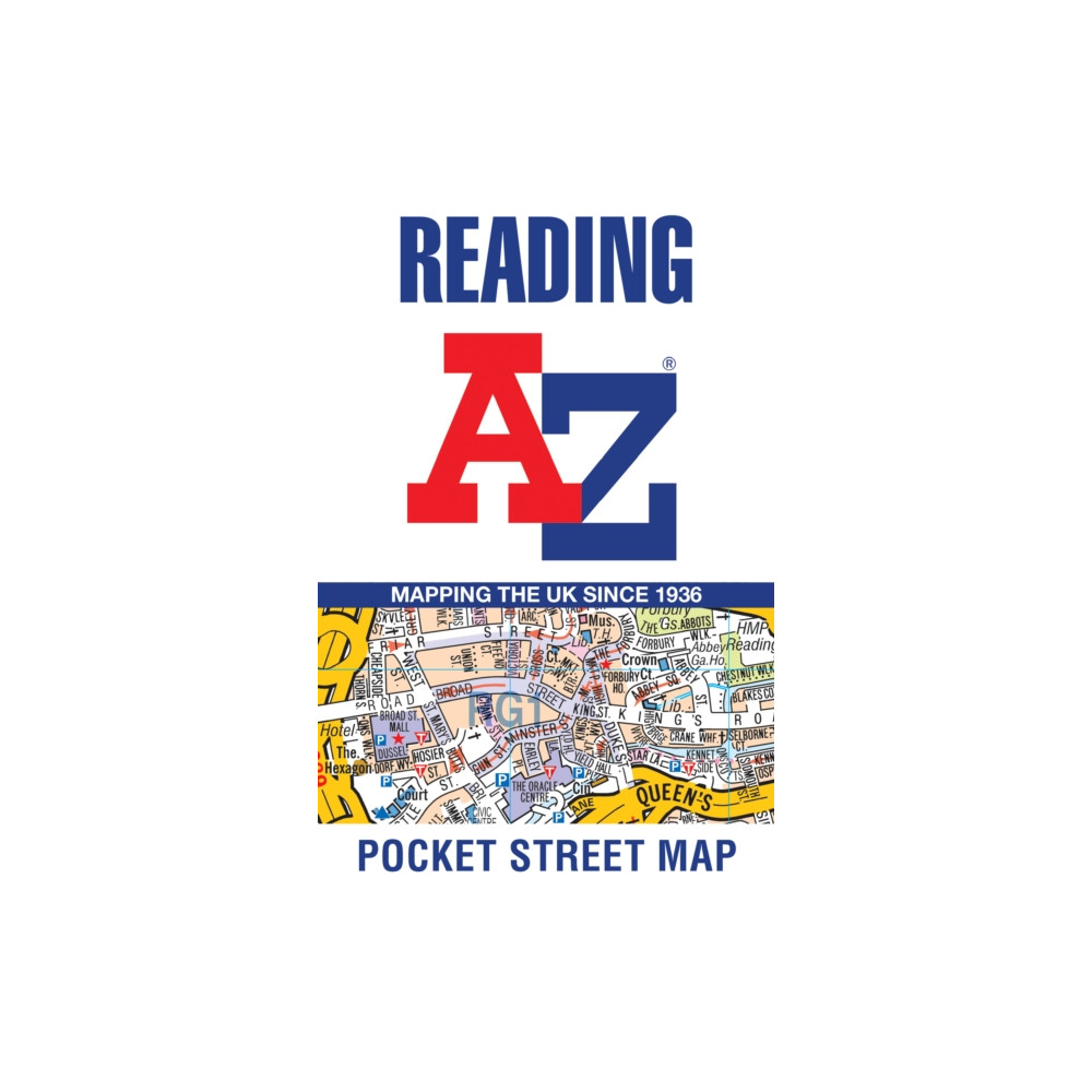 Produktbild för Reading A-Z Pocket Street Map