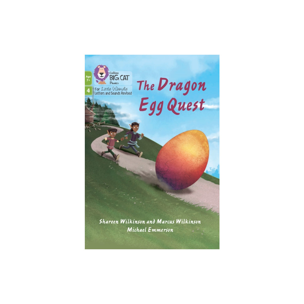 Produktbild för The Dragon Egg Quest (häftad, eng)