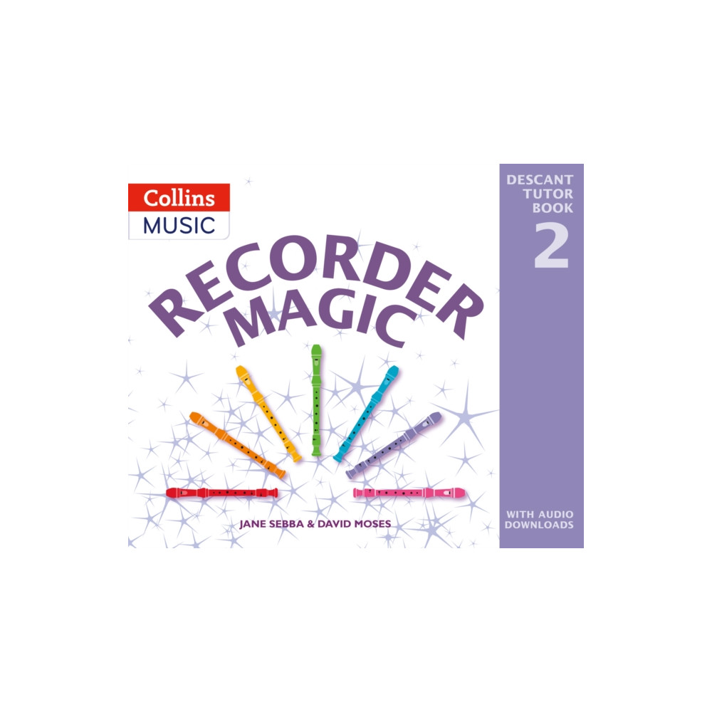 Produktbild för Recorder Magic: Descant Tutor Book 2 (häftad, eng)