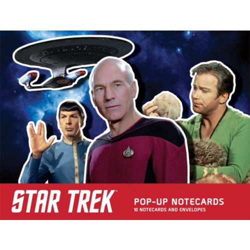 Running Press,U.S. Star Trek Pop-Up Notecards (inbunden, eng)