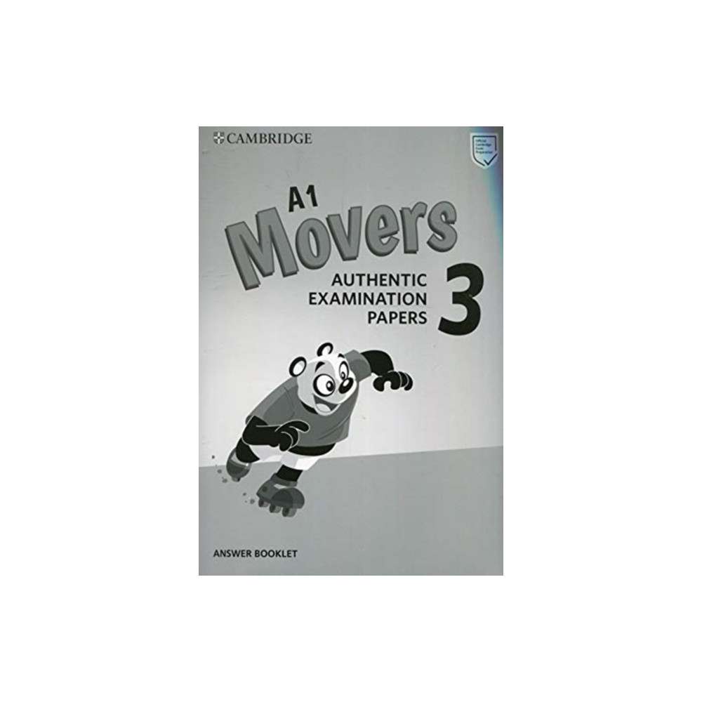 Produktbild för A1 Movers 3 Answer Booklet (häftad, eng)