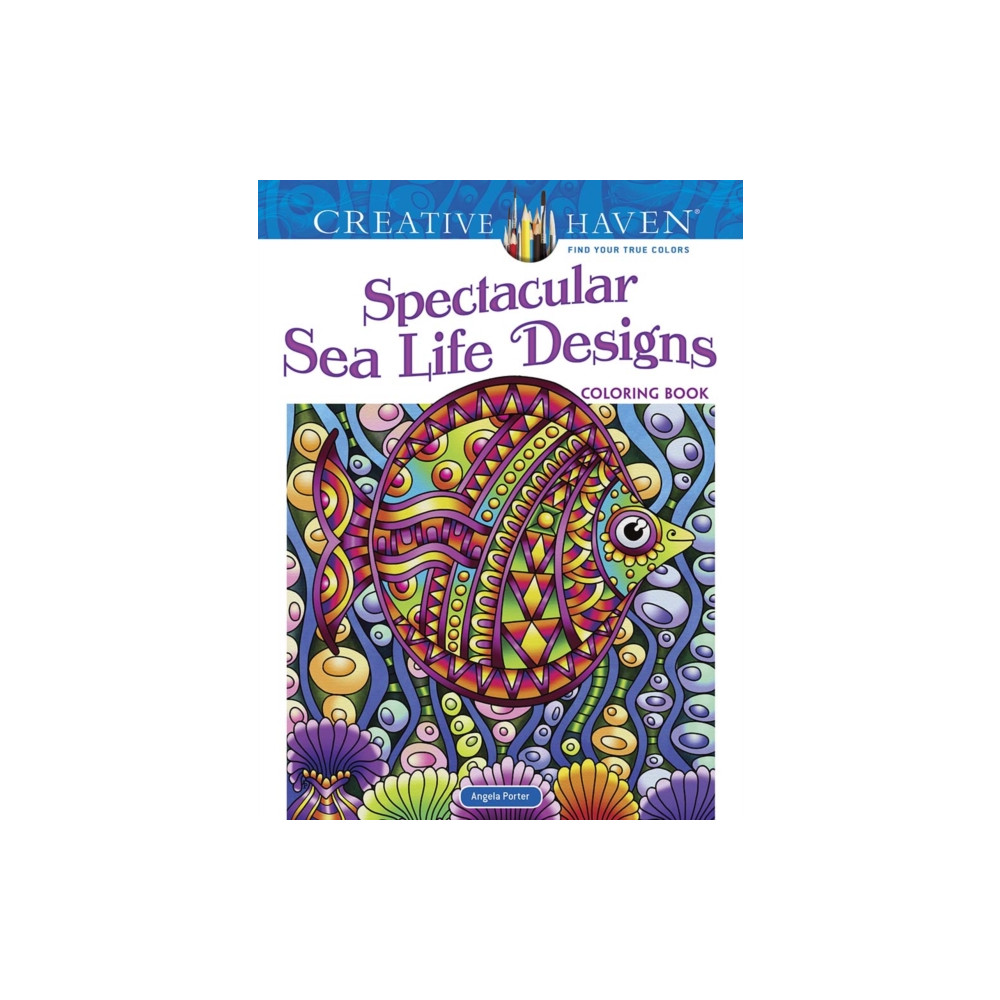 Produktbild för Creative Haven Spectacular Sea Life Designs Coloring Book (häftad, eng)