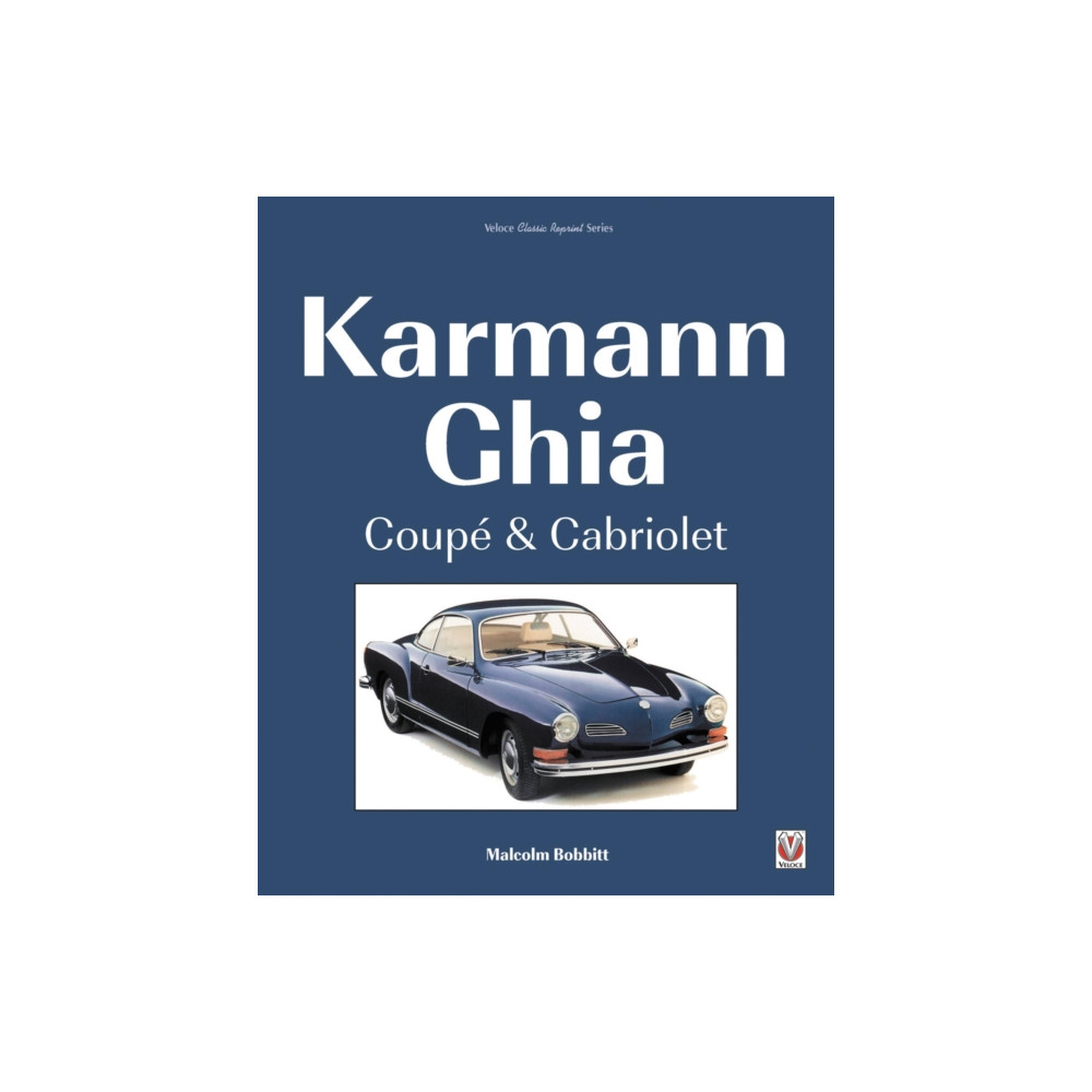 Produktbild för Karmann Ghia Coupe & Cabriolet (häftad, eng)