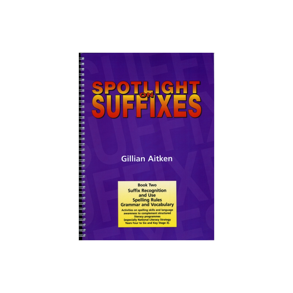 Produktbild för Spotlight on Suffixes Book 2 (bok, spiral, eng)