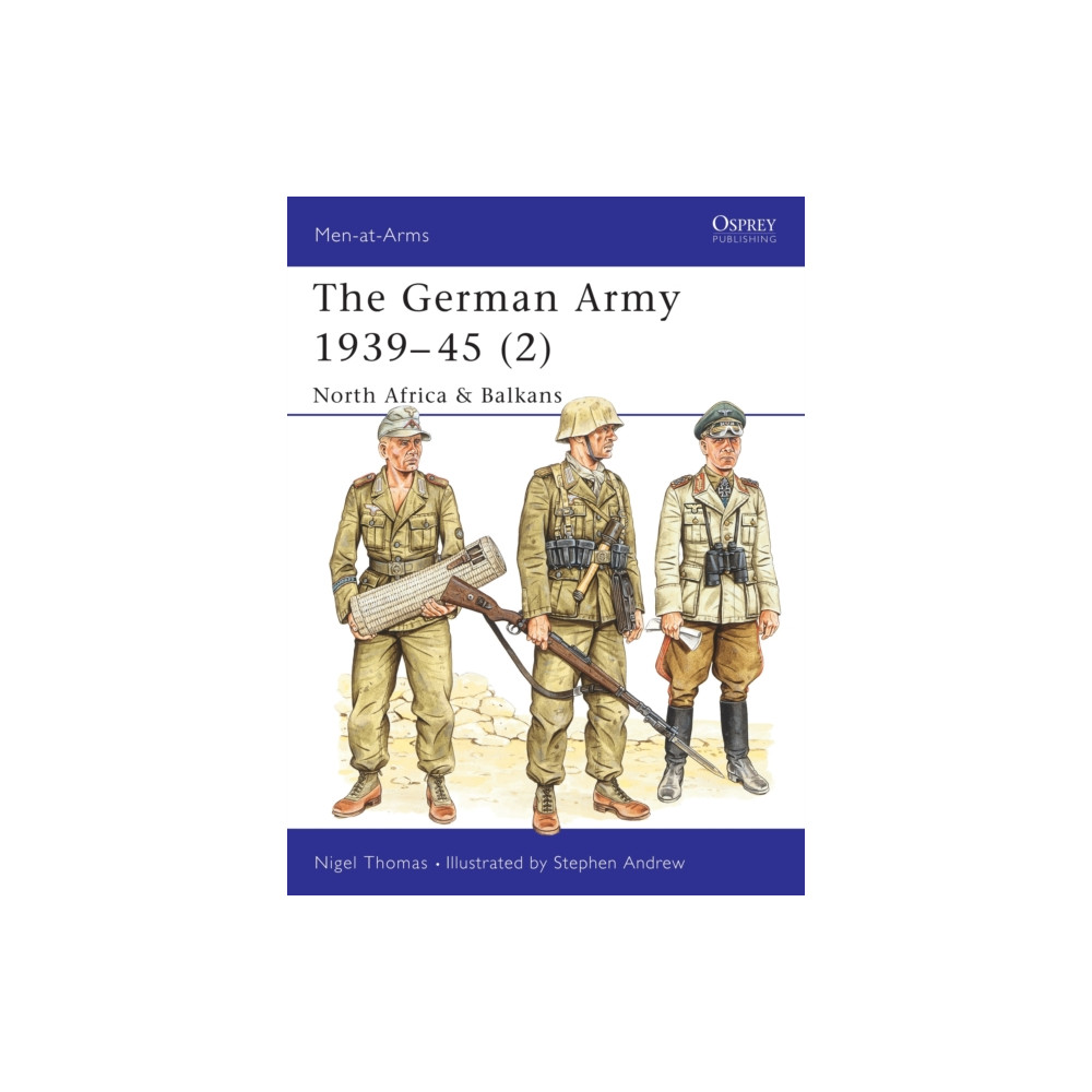 Produktbild för The German Army 1939–45 (2) (häftad, eng)