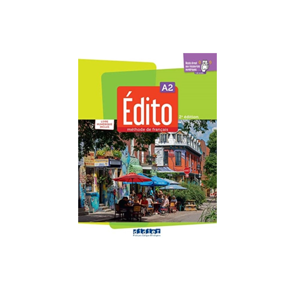 Produktbild för Edito 2e  edition (häftad, fre)