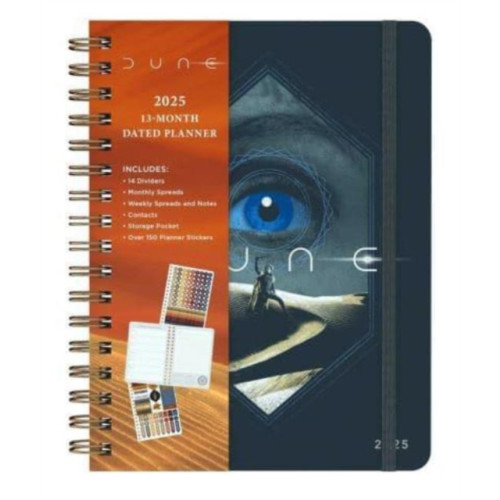 Insight Editions 2025 Dune: Part 2 13-Month Weekly Planner (inbunden, eng)