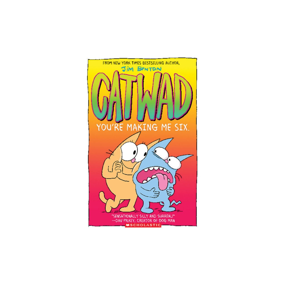 Produktbild för You're Making Me Six: A Graphic Novel (Catwad #6) (häftad, eng)
