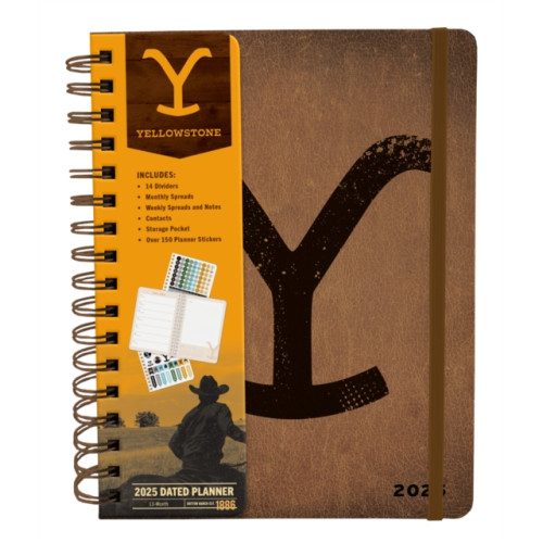 Insight Editions 2025 Yellowstone: The Dutton Ranch 13-Month Weekly Planner (inbunden, eng)