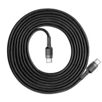 Produktbild för Baseus Cafule - USB typ C-kabel - 24 pin USB-C till 24 pin USB-C - 2 m