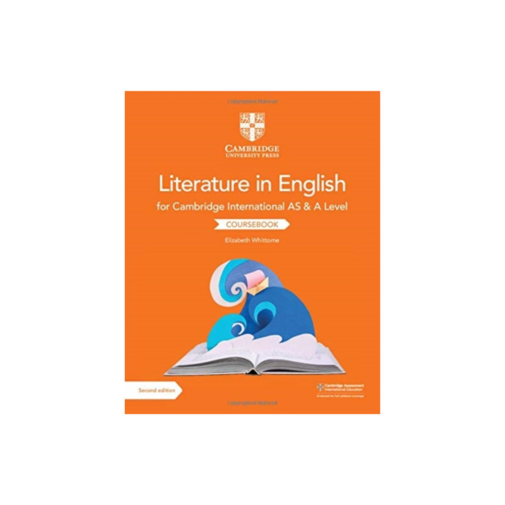 Produktbild för Cambridge International AS & A Level Literature in English Coursebook (häftad, eng)