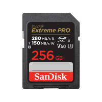 Produktbild för SanDisk Extreme Pro - flash-minneskort - 256 GB - SDXC UHS-II