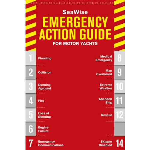 Schiffer Publishing Seawise Emergency Action Guide And Safety Checklists For Mot (bok, spiral, eng)