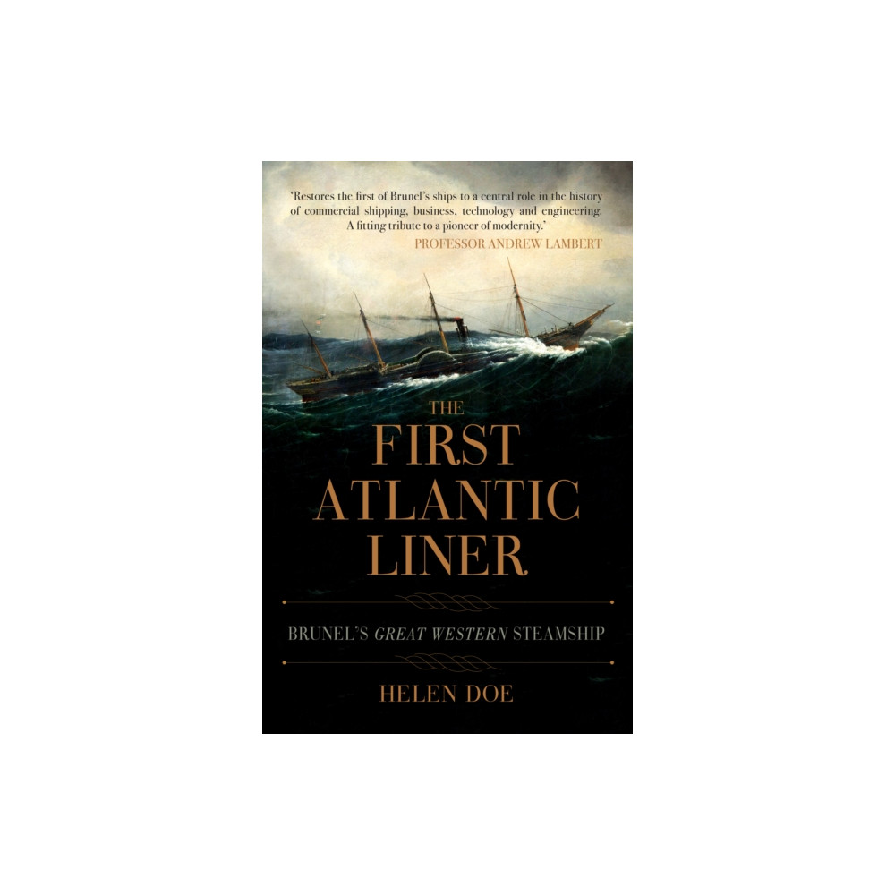 Produktbild för The First Atlantic Liner (häftad, eng)
