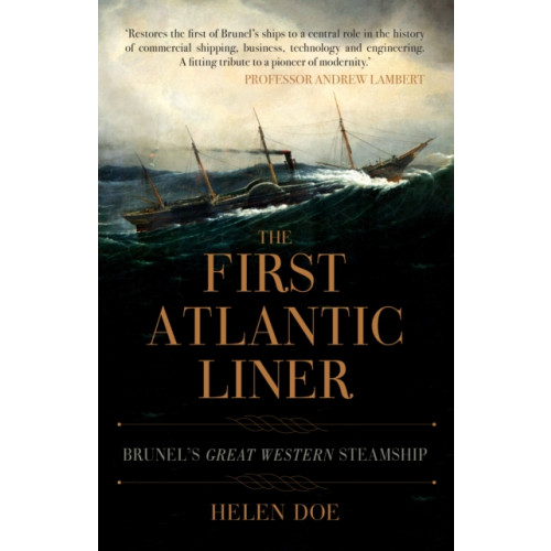 Amberley Publishing The First Atlantic Liner (häftad, eng)